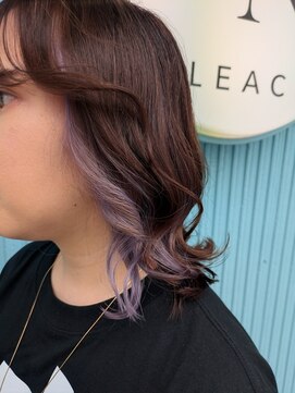 アン ブリーチ(UN BLEACH) インナーカラー&髪質改善トリートメント