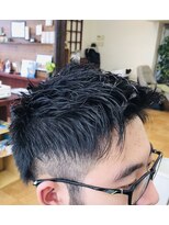 髪とく ナチュラルソフトモヒカン風