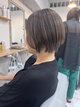キーロ センター南(kiiro) ショート 髪質改善カラー