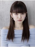 ミディアムヘア/暗めカラー/グランマッシュ/盛岡72