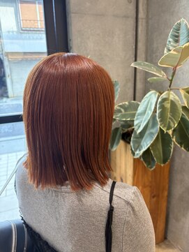 ニカ 溝の口(NICA) オレンジカラー/ボブ/溝の口