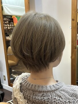 オッヂヘア(oggi hair) ブリーチショート