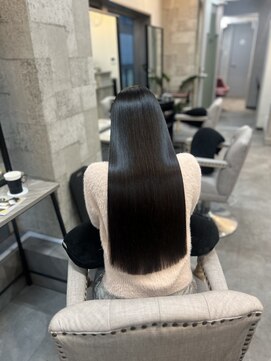 ハル 新宿(haru) 朝のスタイリング時間軽減！乾かしただけでまとまる艶髪