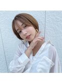 ダークアッシュ/ミディアムレイヤーカット/成田公津の杜駅