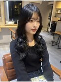 韓国レイヤーくびれ巻き