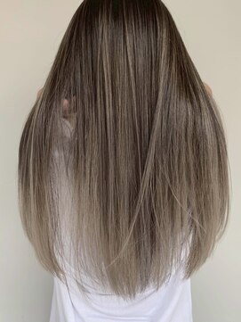 ブリッツ レボ(BLITZ-REVO) 着物ヘア/ダークアッシュ/ミディアムレイヤーカット/柏駅