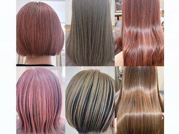 セレン(CELEN)の写真/実力派スタイリストのマンツーマン施術で、理想の色味を叶えます。