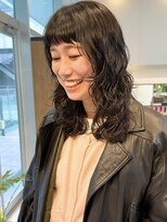 ジュリエッタ(giulietta)&nbsp;ウルフパーマ　ショートバング　ウェーブパーマ　レイヤーカット