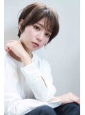 大人感溢れるショートボブ