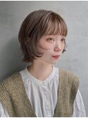 肌映えショート×イルミナカラー