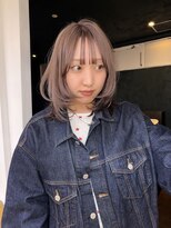 クラフト ヘア デザイン(CRAFT HAIR DESIGN)&nbsp;ラベンダーベージュ/レイヤー