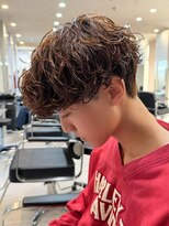 エルマーク 松山(L-MARK)&nbsp;波巻きスパイラル/シャドウパーマ/フェザーパーマ/men's/メンズ