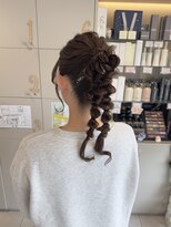 クレーチェ(CRECE)&nbsp;《畑中結衣》ヘアセット/ヘアアレンジ/編みおろし