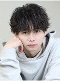 ソフトツイストパーマ/コンマバング