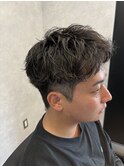【ツイスト/ケアパーマ】ルーズツイストショート