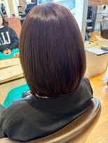 ヴァンカウンシル 清須店(VANCOUNCIL)&nbsp;紫外線ダメージカットのケアカラー ブラウン/ボブディ