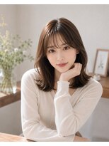 グロウ 赤羽(grow)&nbsp;ミディアム×透明感カラー×髪質改善