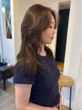 クラフト ヘア デザイン(CRAFT HAIR DESIGN) 【CRAFT渡邉】大人ハイレイヤースタイル / ラベンダーブラウン