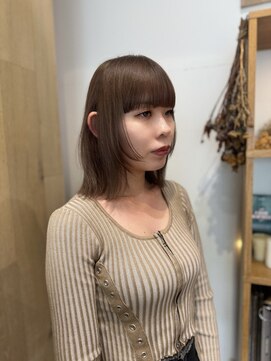 バイオレット ナゴヤ(Violet Nagoya) マロンベージュ 秋カラー フェイスレイヤー ボブレイヤーHR-237