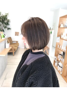 リコヘアー(Lico hair) クリスタルベージュボブ