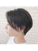 ハンサムショート×グレーブラック