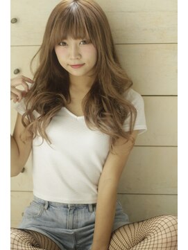 ブリーチ ラボ エーアイ 原宿店(BLEACH LABO Ai) 20代30代40代50代 色っぽふんわりロングの重軽ウェーブヘア♪