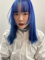 アイスブルー×ロングウルフ