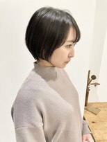 アテナ 六本松店(ATENA) 短すぎないボブ風ショート　大人美人ショート　ATENA六本松川本