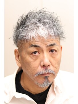 ヘアーアンドグルーミング ヨシザワインク(HAIR&GROOMING YOSHIZAWA Inc.) 【ヨシザワ人形町】オジサンツーブロックパーマ