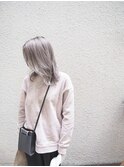 ♪Coni♪ハイトーングレージュウルフカット10代20代人気