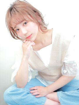 アクティフ(actif) ウルフカット×ハイトーン