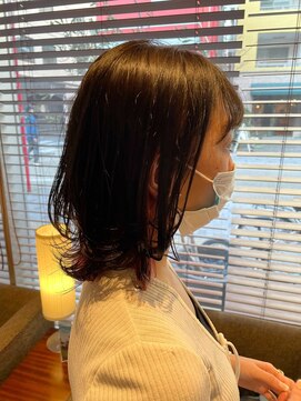 ビーワールド(B WORLD) ミディアムレイヤー×インナーカラー【デザインカラー】