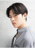 センターパート×ニュアンスパーマ×韓国マッシュ