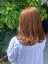 ヘアメイク ジール 羽黒店 ふんわりハイトーン