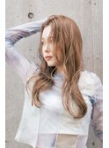 【ARTE表参道/青山】顔まわりレイヤーセミロング×透明感カラー