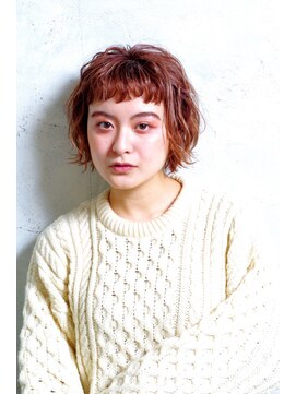 クシュ 所沢西口プロぺ通り(kusyu... ) カール×セミディ×シアーカラー×姫カット×ダークアッシュ