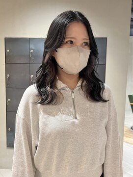 ヘアー アイス ルーチェ(HAIR ICI LUCE) インナーカラー　ホワイトベージュ　グレー/今枝