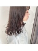 透け感ブラウン