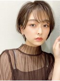似合わせカットショート/美髪/フェザーバング/髪質改善/新宿