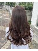 #ブラウンカラー#髪質改善トリートメント#巻き髪
