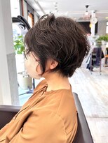 ラッキーヘア 加古川(Lucky Hair)&nbsp;ショート×ナチュラルパーマ【カドワキ】