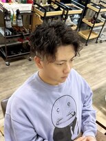 フェリーチェヘアーデザイン(Felice)&nbsp;センターパート波打ちパーマ