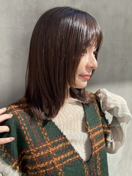 トリッカ 代官山(tricca) 【tricca代官山】ダークブラウン/ストレート