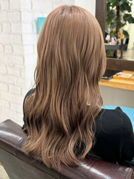 リコ 池袋東口店(Liko) 【Liko　池袋東口店】ミルクティーベージュ　艶感　ダメージレス