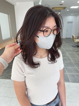 シンス(Since) 艶感！柔らかい大人のピンクブラウン／里見美穂
