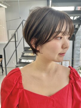 ヘアー アイス 御器所本店(HAIR ICI) 20代30代大人可愛い小顔ボブ丸みショート