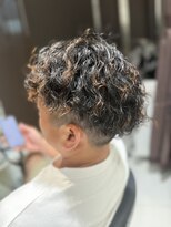 アヴァンスクロス あべのルシアス店(AVANCE. CROSS)&nbsp;メンズ×刈り上げマッシュ×スパイラルパーマ