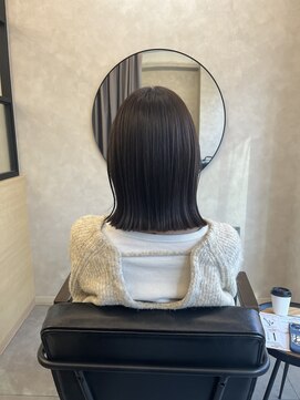 マイルームギンザ 銀座店(my room GINZA) 外はね バイカルテ LOAオイル仕上げ 銀座 東銀座