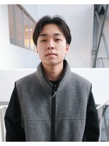 ヨー(Yoh-)&nbsp;【ナチュラルヘア/星亘祐】センターパート/ラウンドマッシュ