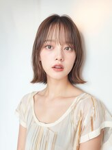 スタッカート 東大宮店(STACCATO) ナチュラル外はねミディスタイル